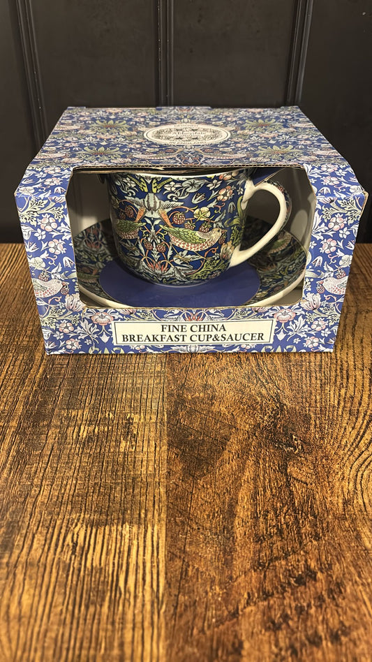 Abbeydale collection breakfast cup and saucer